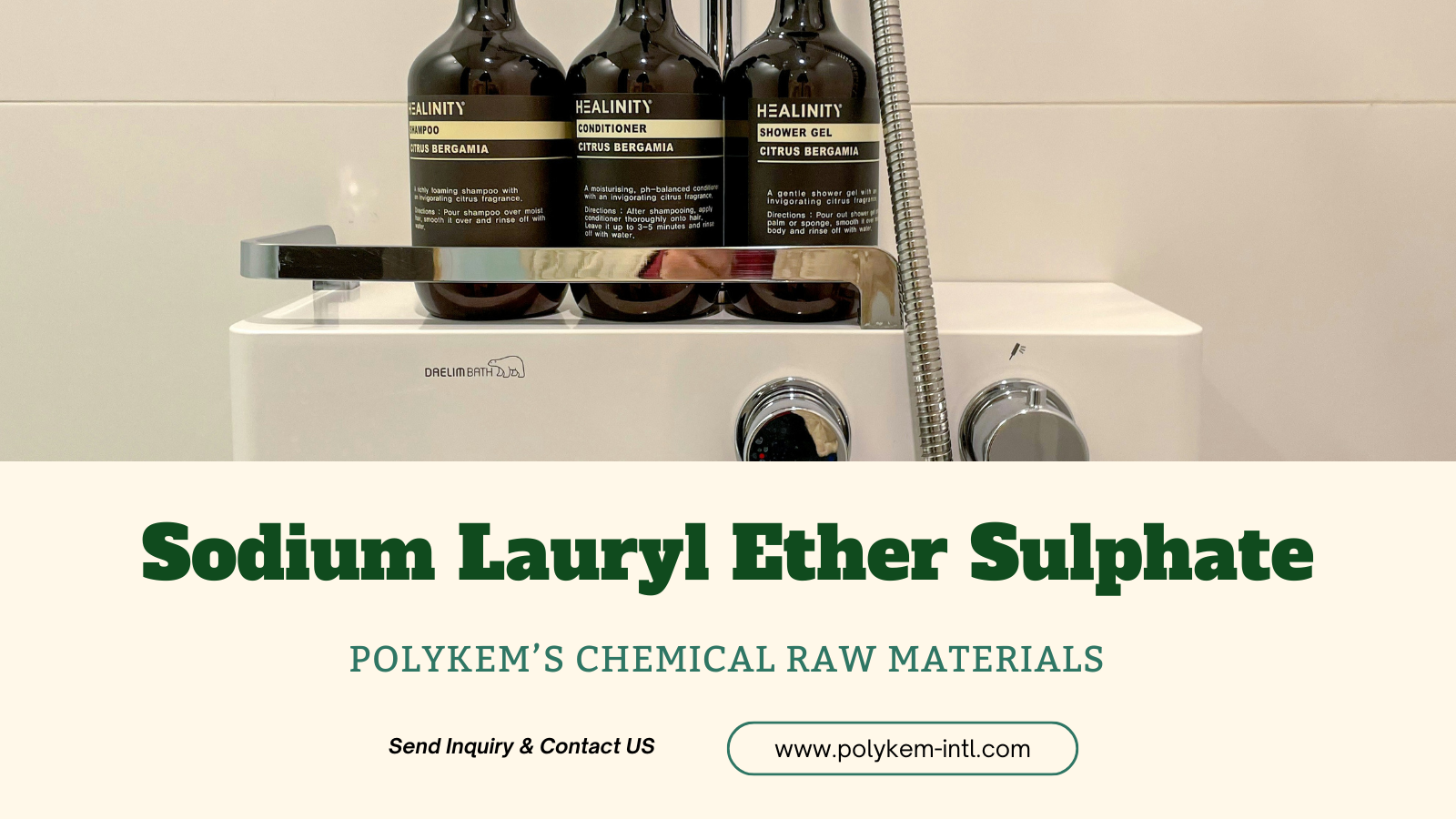 شريكك الموثوق في الفاعل بالسطح: Polykem' Sodium Lauryl Ether Sulphate (SLES)