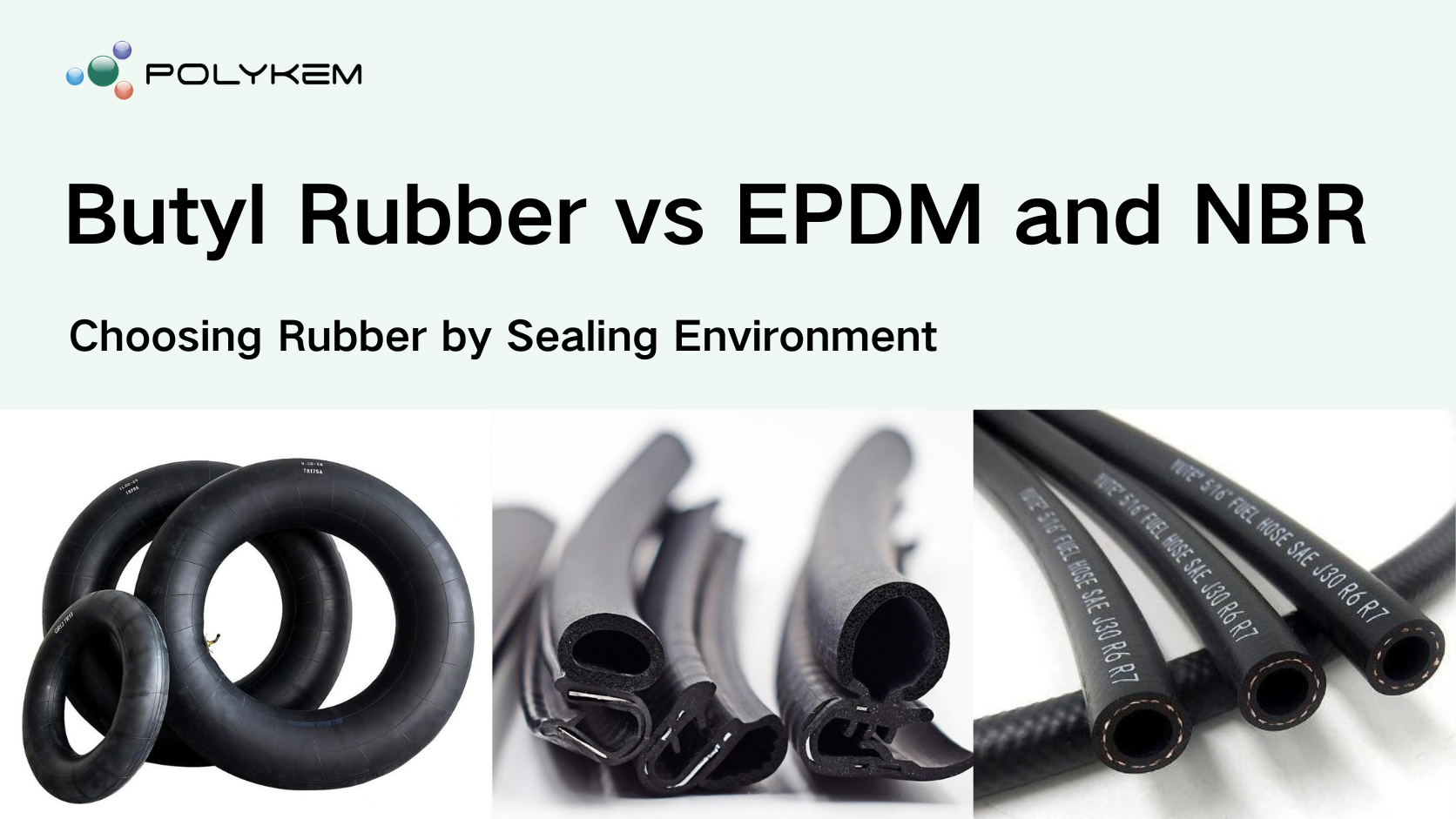 مطاط البوتيل للختم: كيف يمكن مقارنته مع EPDM وNBR؟